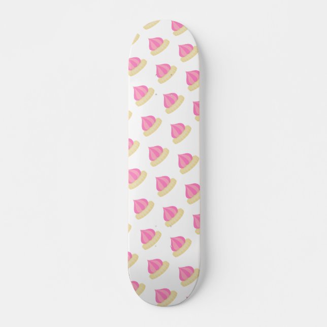 Rosa Eisjugend Skateboard (Vorne)