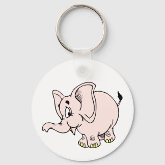 Rosa Elefant Grafik.png Schlüsselanhänger