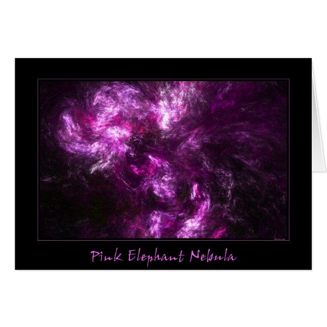 Rosa Elefant-Nebelfleck (Vorderseite (Horizontal))