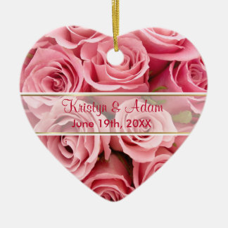 Rosa Elegance - Anpassen Keramikornament