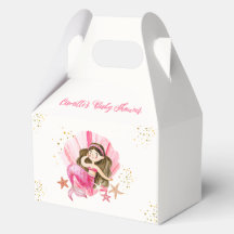 Rosa Elegant Meerjungfrau Starfish Babydusche