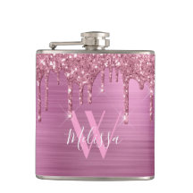 Rosa, elegant, schwarz, glänzend, Sparkle-Glitzer-