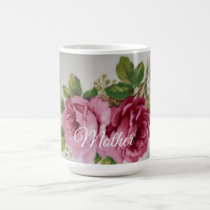 Rosa Eleganz Kaffeetasse