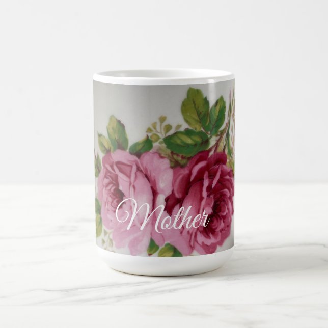 Rosa Eleganz Kaffeetasse (Mittel)