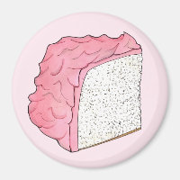 Rosa Engel Food Cake Slice Backen Retro Dessert