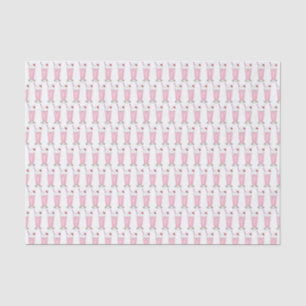 Rosa Erdbeere Eis Creme Shake Milkshake Dessert Seidenpapier