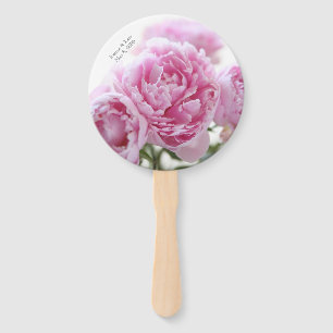 Rosa Erdnüsse Fächer