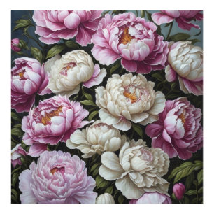 Rosa Erdnüsse Fotodruck