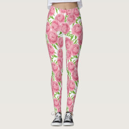Rosa Erdnüsse Leggings