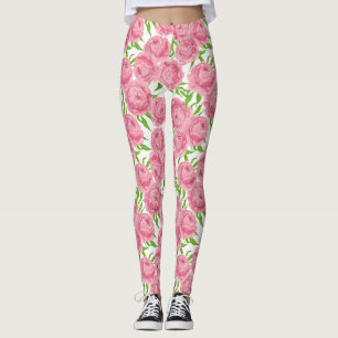Rosa Erdnüsse Leggings
