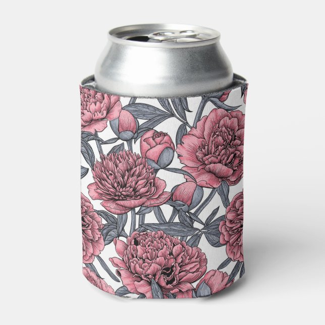Rosa Erdnussgarten Dosenkühler (Kanne Vorderseite)