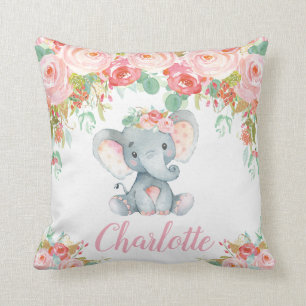 Rosa erröten kissen