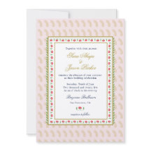 Rosa ethnische Blume grenzt an indische Hochzeit