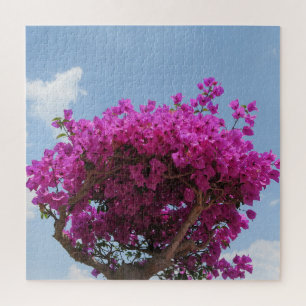 rosa, exotisch, Blatt, Sommer, Puzzle, blumenreich Puzzle