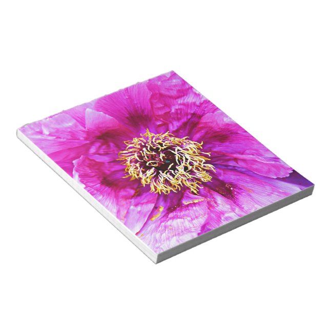 Rosa Explosion Notizblock (angewinkelt)