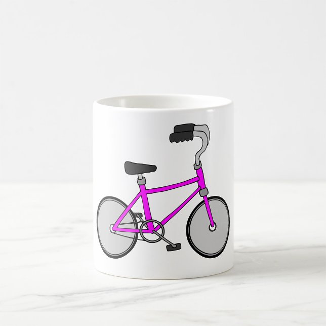 Rosa Fahrrad Kaffeetasse (Von Creator hochgeladen)