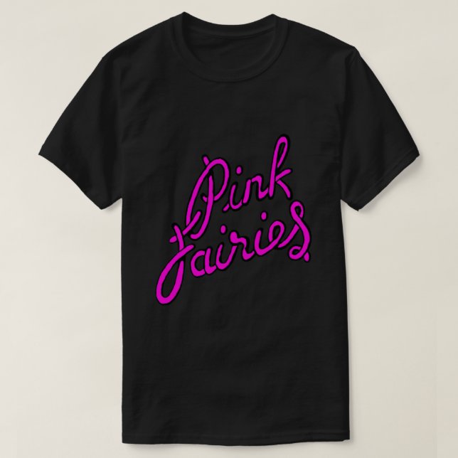Rosa Fairies Klassischer T - Shirt (Design vorne)