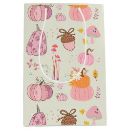 Rosa Fall Mittlere Geschenktüte