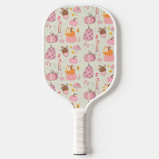 Rosa Fall Pickleball Schläger (Vorderseite)