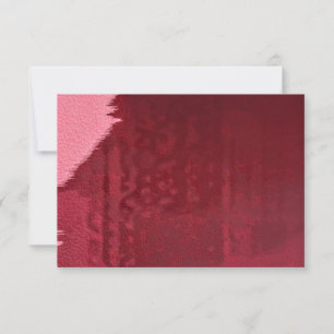 Rosa Farbe auf rotem Druck