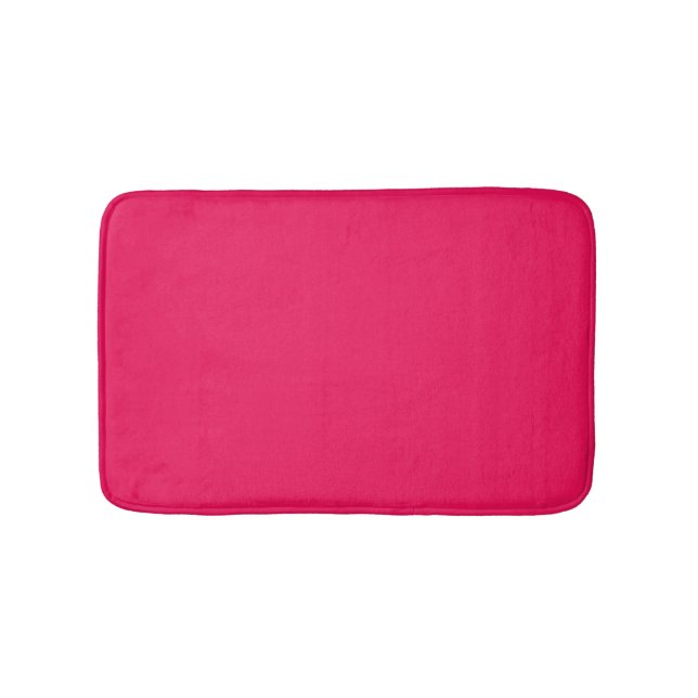Rosa Farbe Badematte (Vorderseite)
