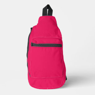 Rosa Farbe Crossbody Bag