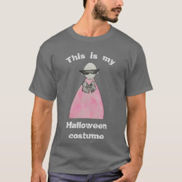 Rosa Farbe, Sonnenbrille und Bugs-T - Shirt