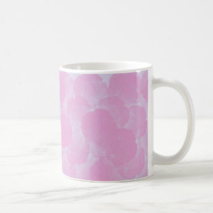 Rosa Farbenreinheits-Rosen-Blüten-Tasse Tasse