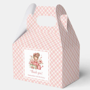 Rosa Feen-Mädchen Whimsical Blumen Geburtstagsgesc Geschenkschachtel