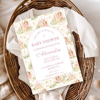 Rosa Feengarten-Baby-Party