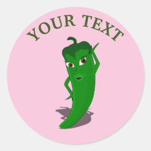 Rosa Fiesta-Brautjunggesellinnenparty mit grüner P Runder Aufkleber