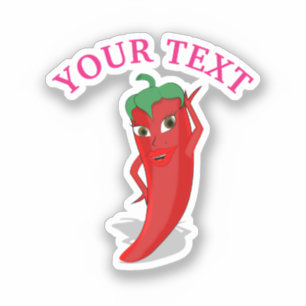 Rosa Fiesta-Junggesellinnenabschied mit roter scha Aufkleber