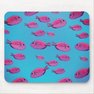 Rosa Fish Mousepad