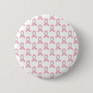 rosa Flachbild-Muster Button