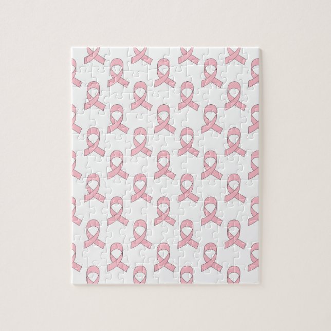 rosa Flachbild-Muster Puzzle (Vertikal)