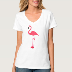 Rosa Flamingo Bird-64305 T-Shirt