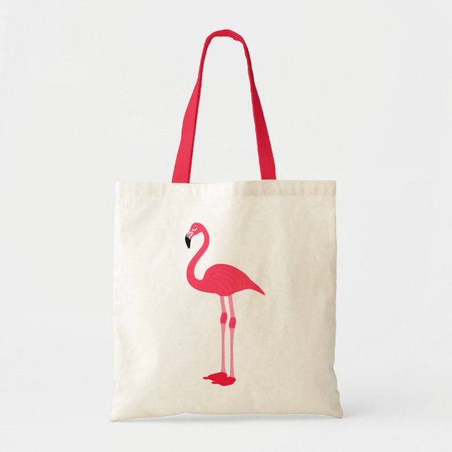 Rosa Flamingo Bird-64305 Tragetasche (Vorne)
