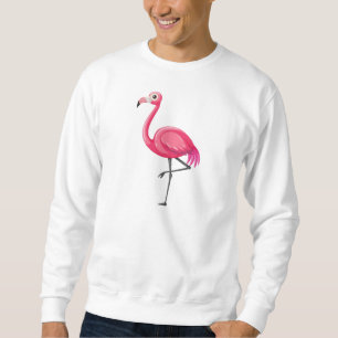 Rosa Flamingo Bird-89686 Sweatshirt