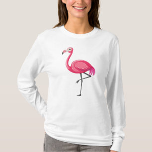 Rosa Flamingo Bird-89686 T-Shirt