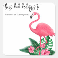 Rosa Flamingo - dieses Buch gehört