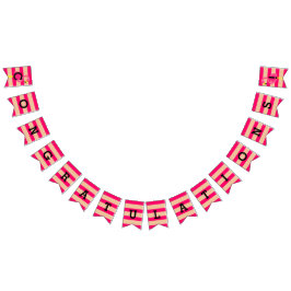 Rosa Flamingo-Flaggen-Fahne Wimpelkette