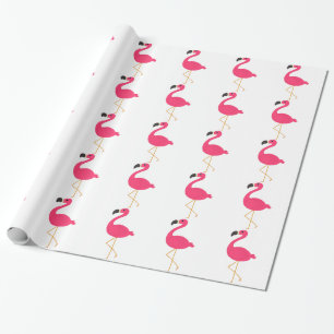 Rosa Flamingo Geschenkpapier