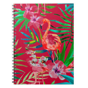 Rosa Flamingo Kunst Notizblock