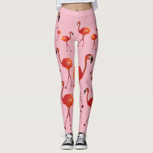 Rosa Flamingo-Leggings Leggings