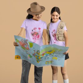 Rosa Flamingo Liebhaber T-Shirt