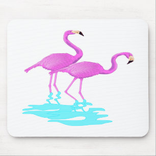 Rosa Flamingo Mousepad