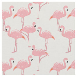 Rosa Flamingo-Muster-Gewebe Stoff