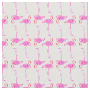 Rosa Flamingo-Muster Stoff