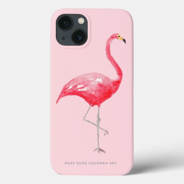 Rosa Flamingo Niedlich Tropical Bird Rainforest Gi Case-Mate iPhone Hülle (Rückseite)