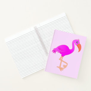 Rosa Flamingo Notizbuch